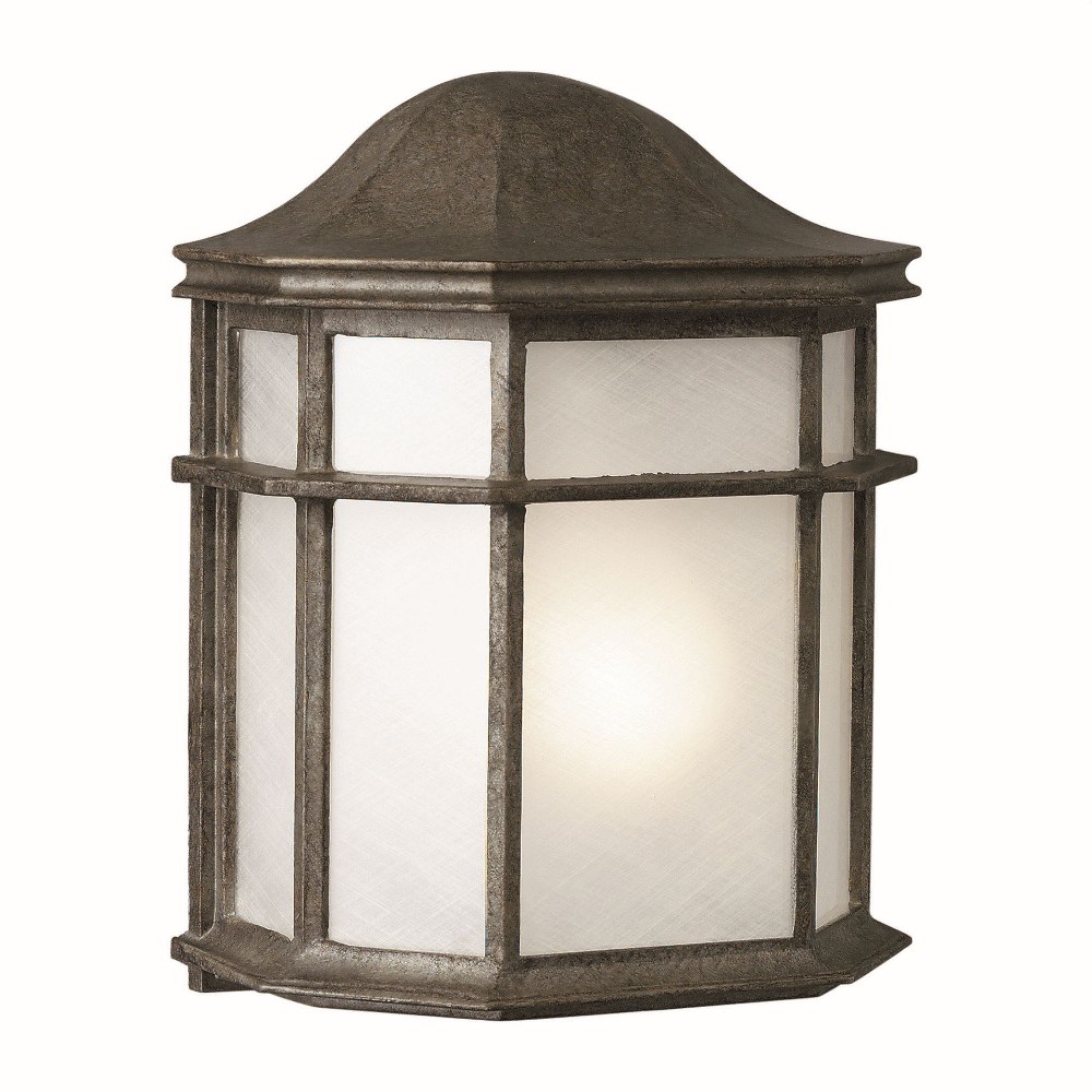 Forte Lighting - Lancaster - 1 Light Outdoor Wall Lantern-10 Inches Tall and 8 - image 1 of 3