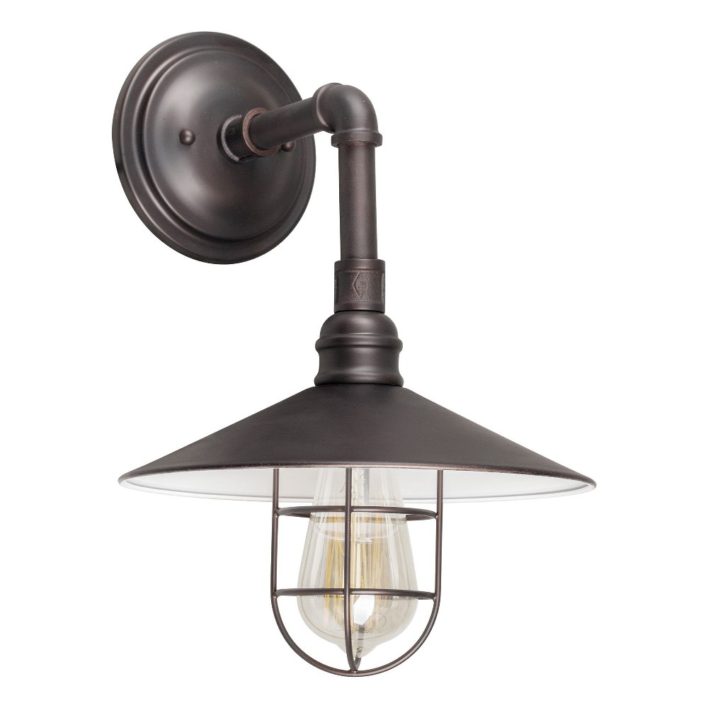 Forte Lighting - Ori - 1 Light Outdoor Wall Lantern-15.25 Inches Tall and 10 - image 1 of 4