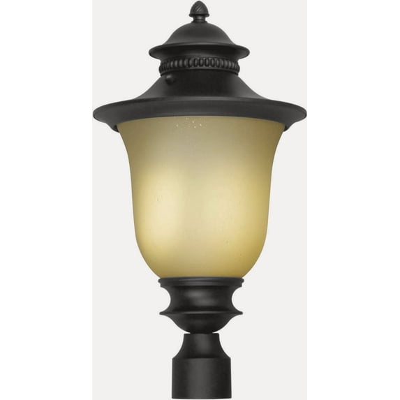 Forte Lighting Outdoor 1 Light Aluminum Post Light