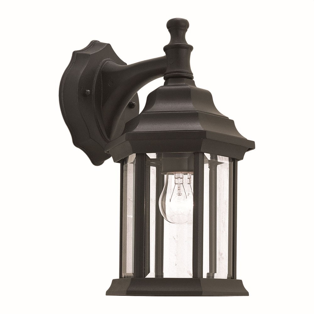 Forte Lighting - Penn - 1 Light Outdoor Wall Lantern-12 Inches Tall and 6.5 - image 1 of 1