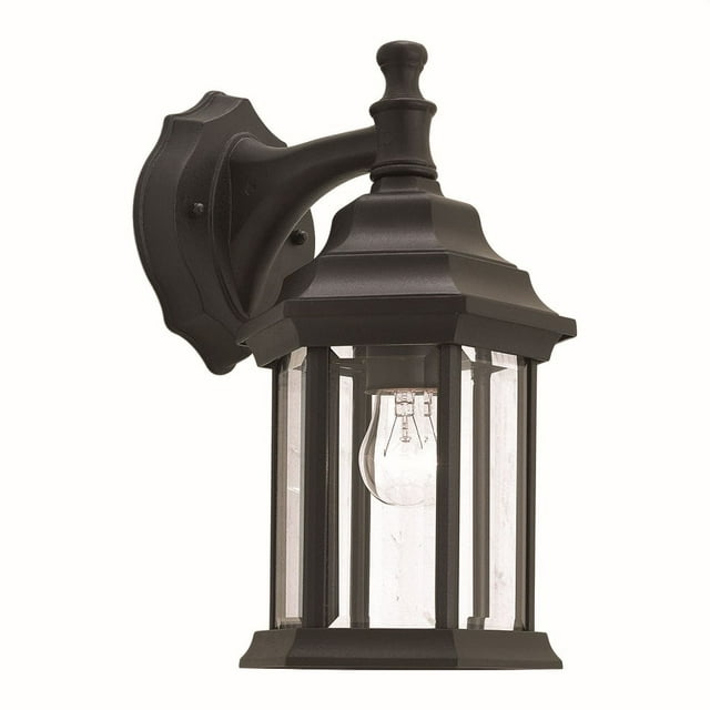 Forte Lighting - Penn - 1 Light Outdoor Wall Lantern-12 Inches Tall and 6.5