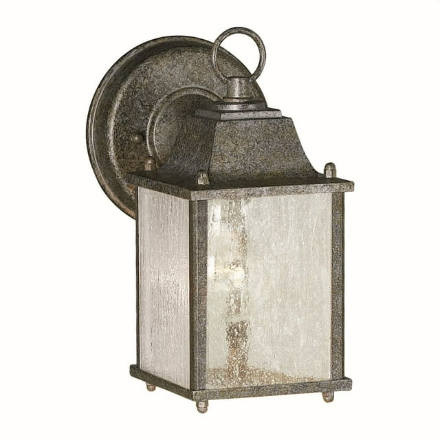 Forte Lighting - Preston - 1 Light Outdoor Wall Lantern-8.75 Inches Tall and 4.5