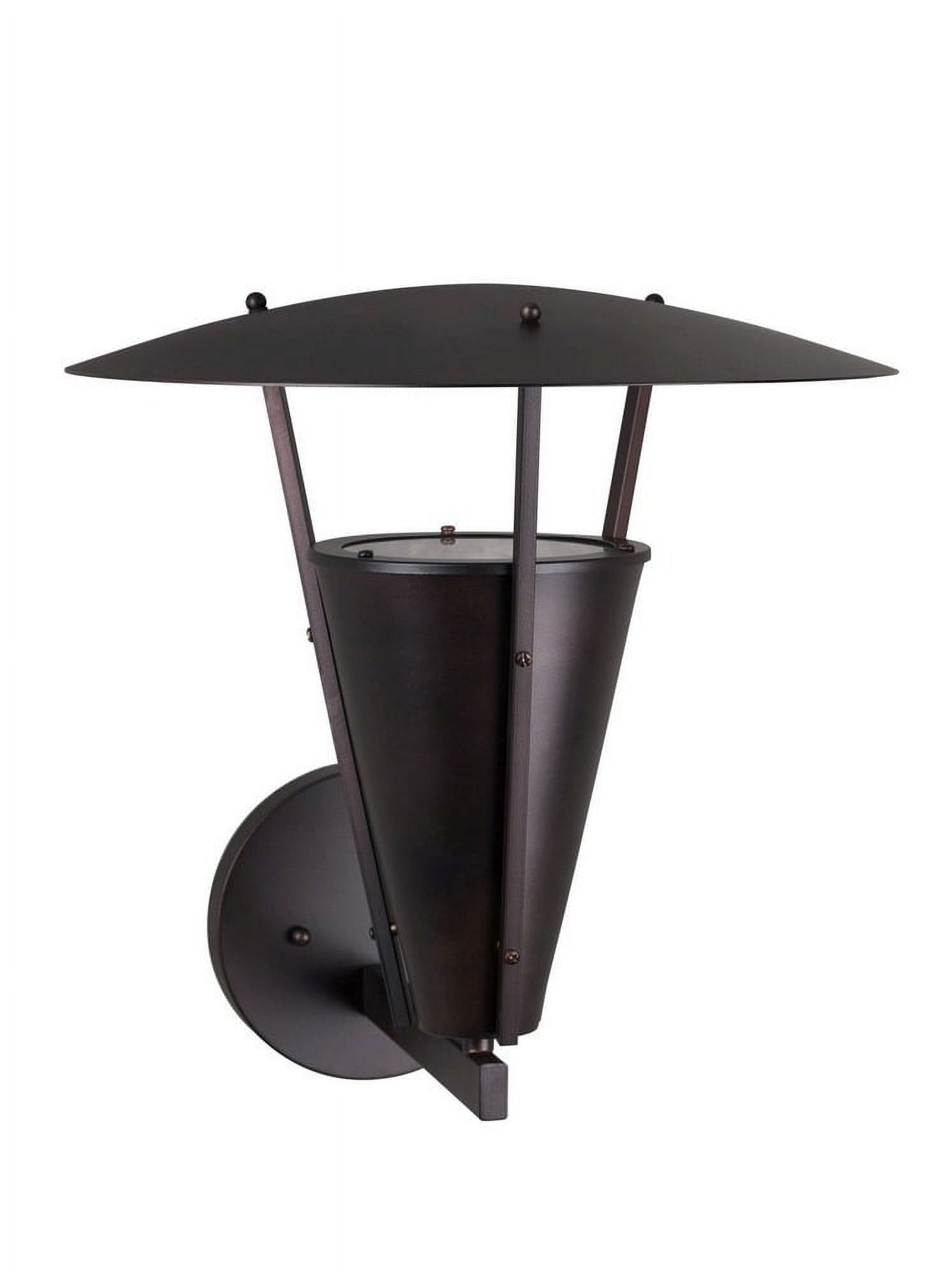Forte Lighting - Pylon - 1 Light Outdoor Wall Lantern-15.25 Inches Tall and 14 - image 1 of 3