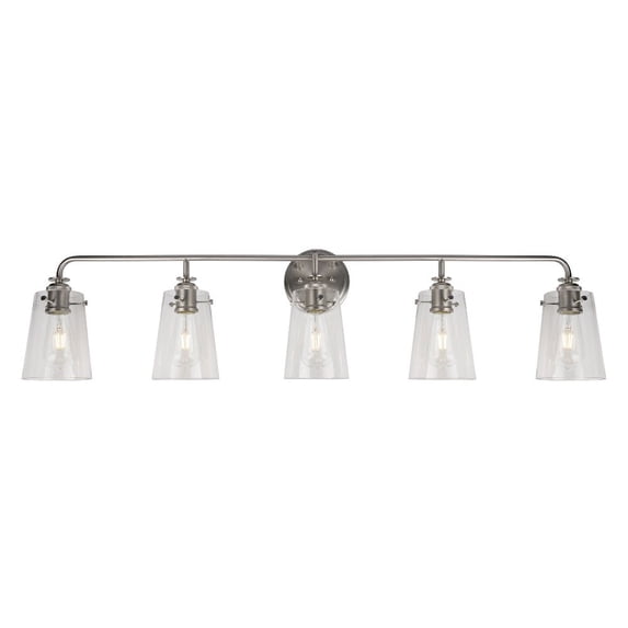 Forte Lighting - Ronna - 5 Light Bath Vanity In Transitional Style-12 Inches