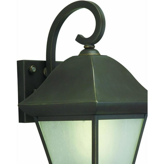 Forte Lighting - Turner - 1 Light Outdoor Wall Lantern-12.5 Inches Tall and 7