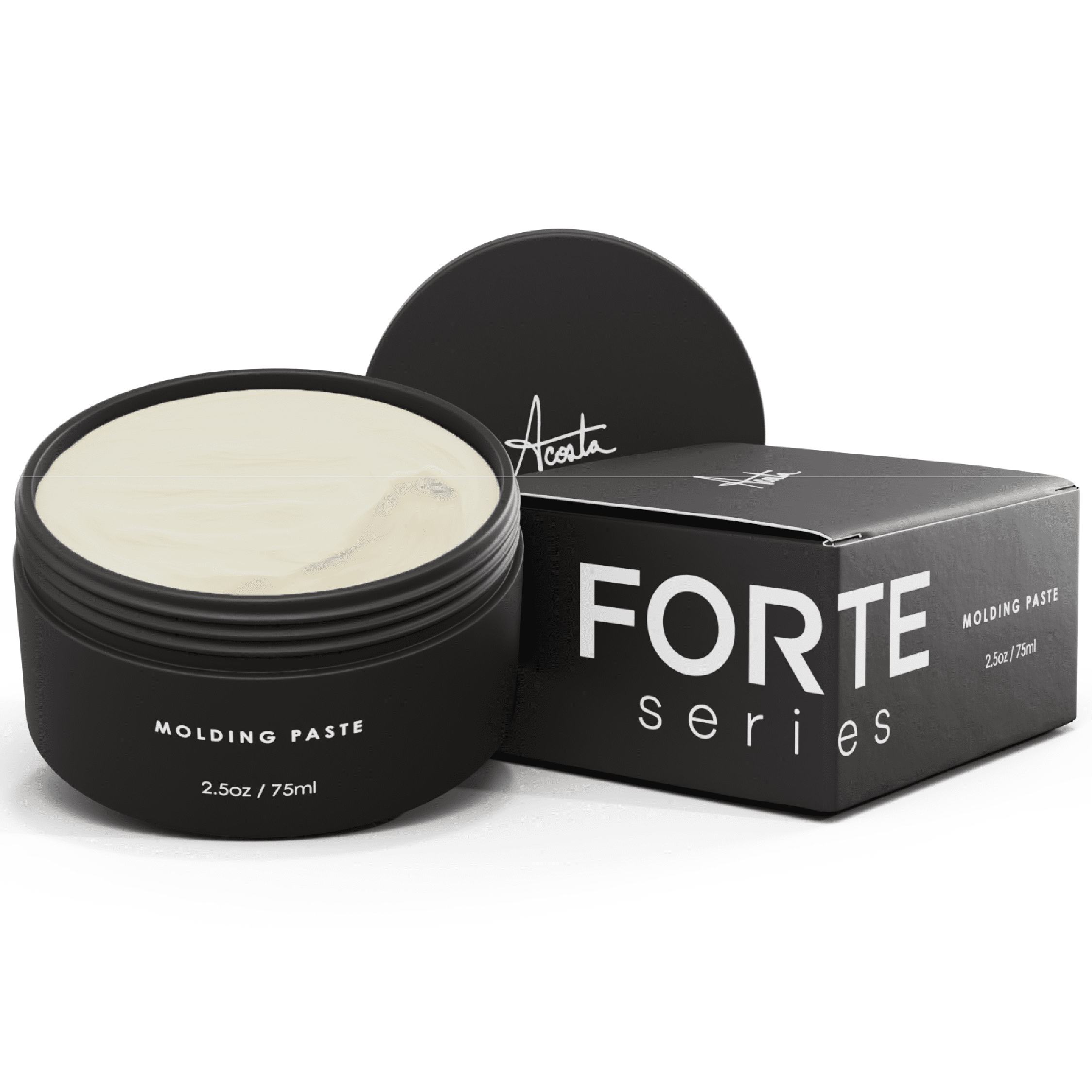 Forte Series Hair Molding Paste, Strong Hold, Matte Finish, 75ml