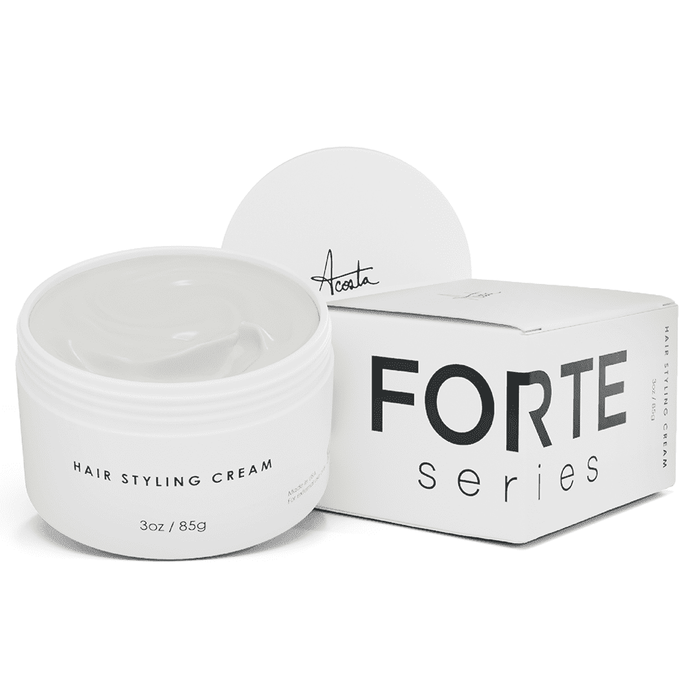 M forte CREAM 4 30g 日本製5セット Forte Series Hair Styling Cream for Men, Medium Hold, Natural