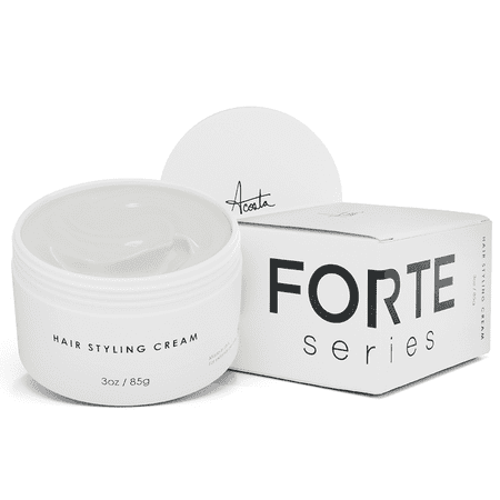 Forte Series Hair Styling Cream for Men, Medium Hold, Natural Finish, Reworkable & Non-Greasy, 1.0 oz