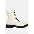 thumbnail image 1 of Forter Faux Leather Lace Up Boots, 1 of 9