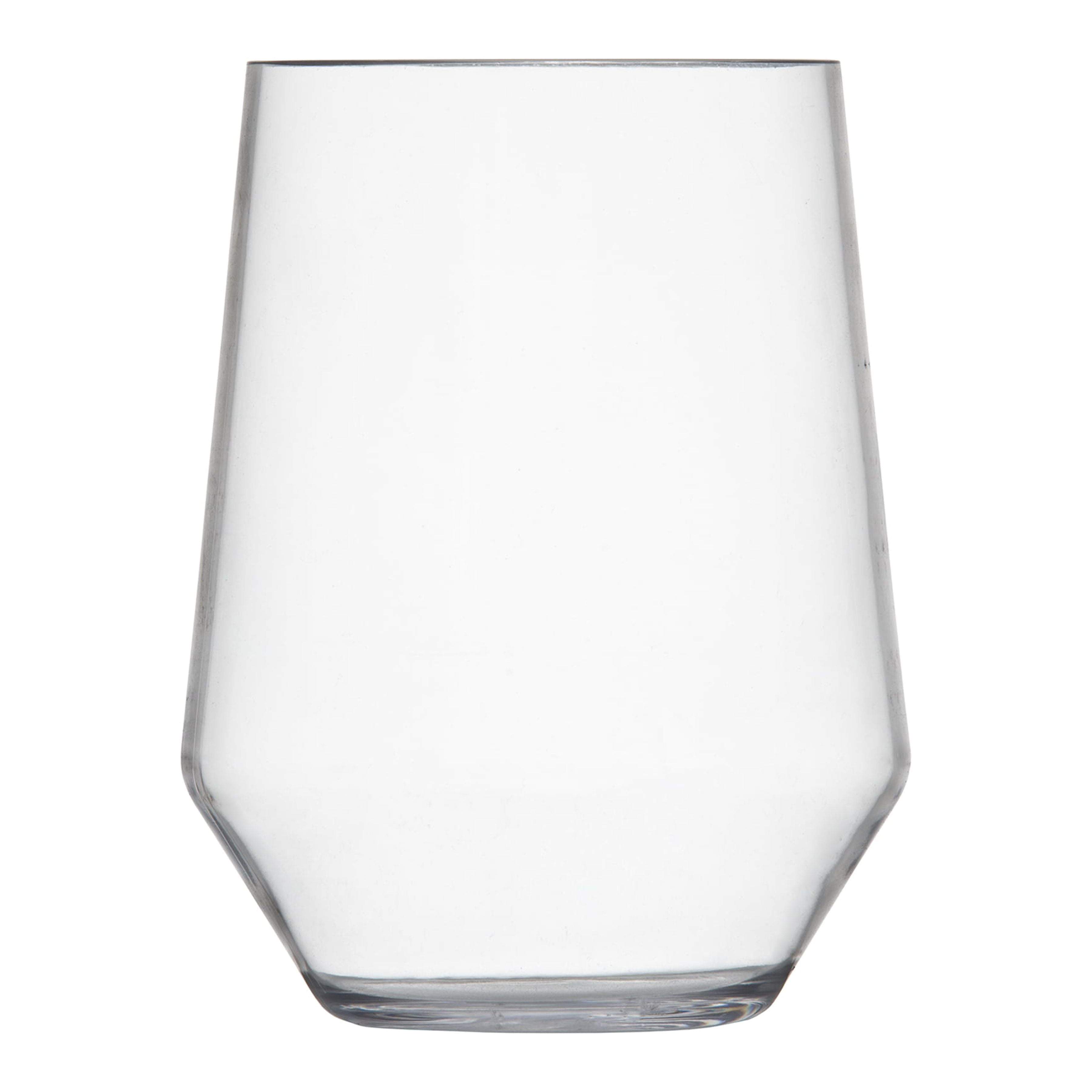 Clear Shatter-Resistant Copolyester 19oz Stemless Wine Glass Set