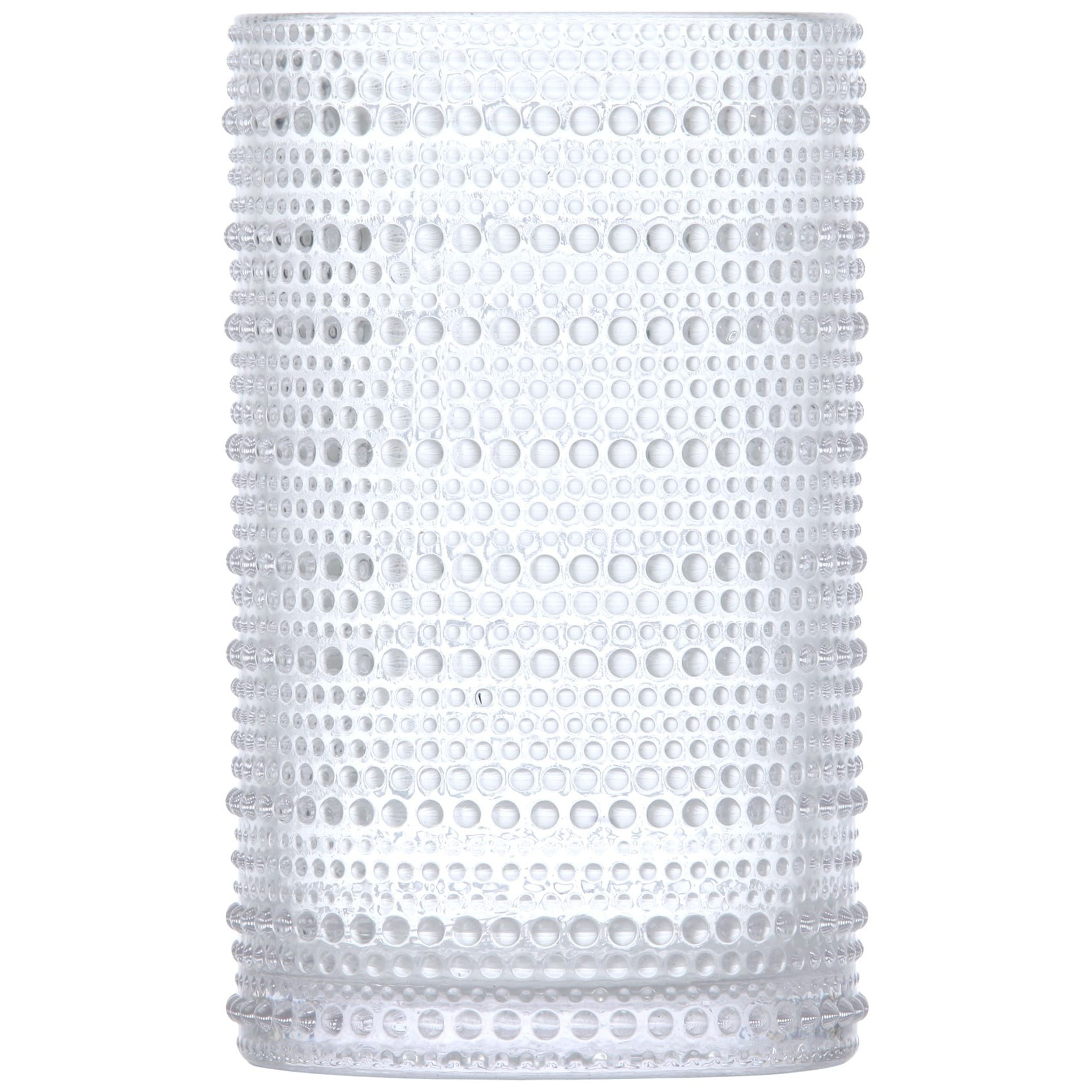 Fortessa Jupiter Clear 13 Ounce Ice Beverage Glass, Set of 6