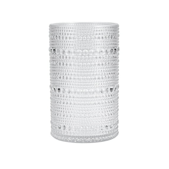 Fortessa Orbetto Outdoor Iced Beverage Cocktail Glass 4 Pack, 13 Ounce, Clear