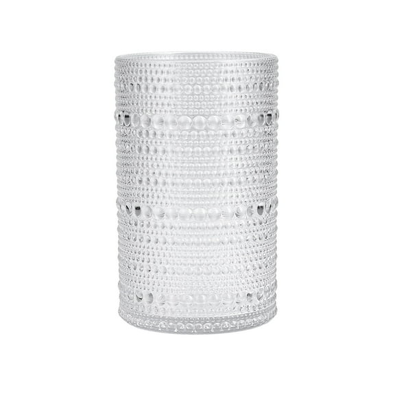 Fortessa Orbetto Outdoor Iced Beverage Cocktail Glass 4 Pack, 13 Ounce, Clear