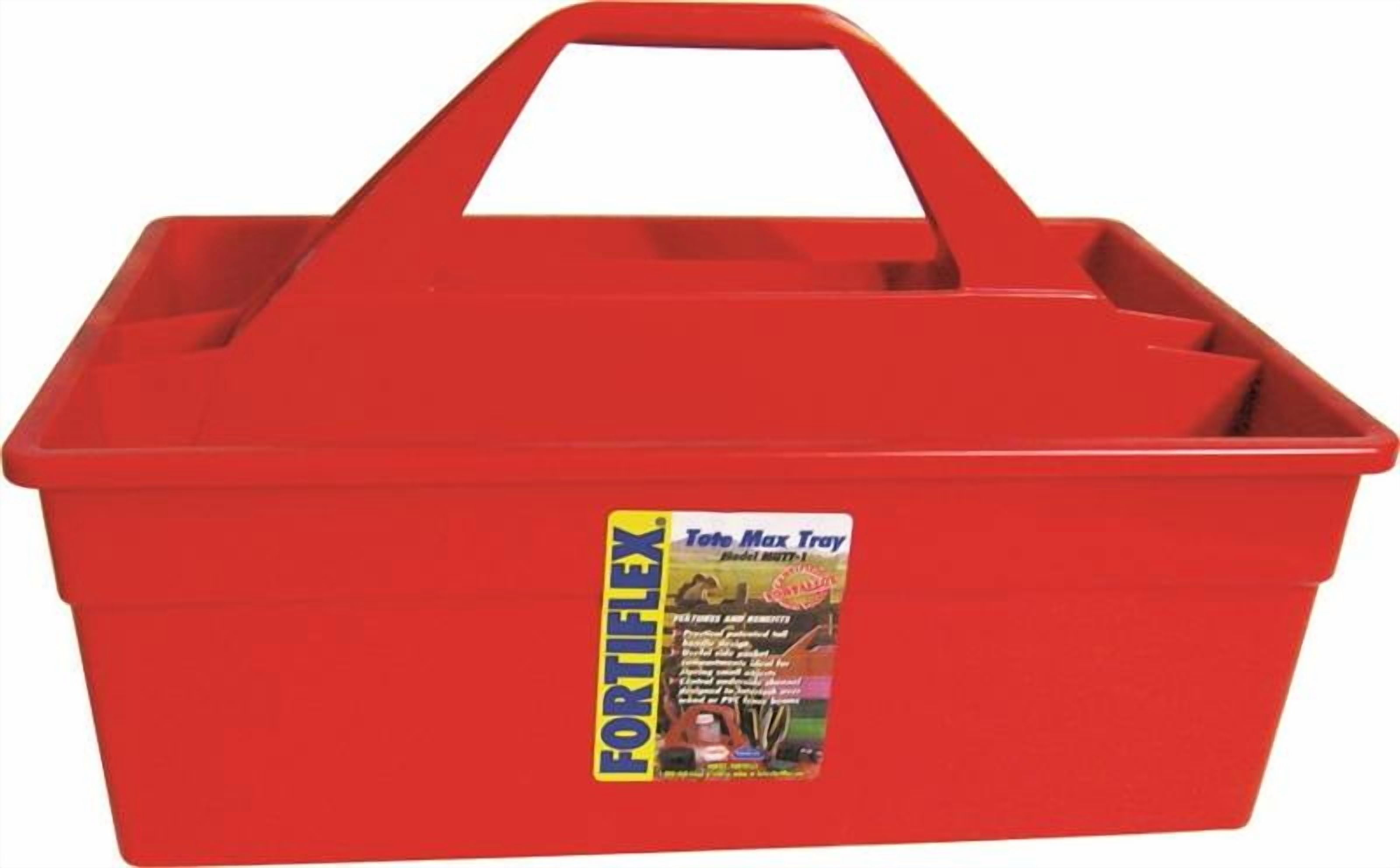 Fortex/Fortiflex 1300702 Tool Carrier Tote, Wood/PVC, Red