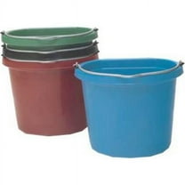 Fortex Industries Flat Back Bucket Blue 14 Quart - FB-114BL