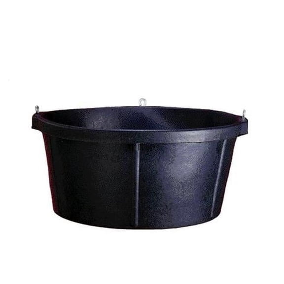 Fortex Industries Inc CR750-3 Rubber Tub - Black 6.5 Gallon - CR750-3