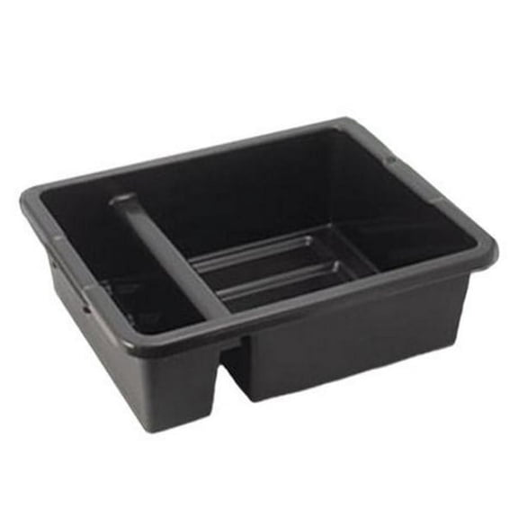 FortheChef Black Divided Bus/Utility Box