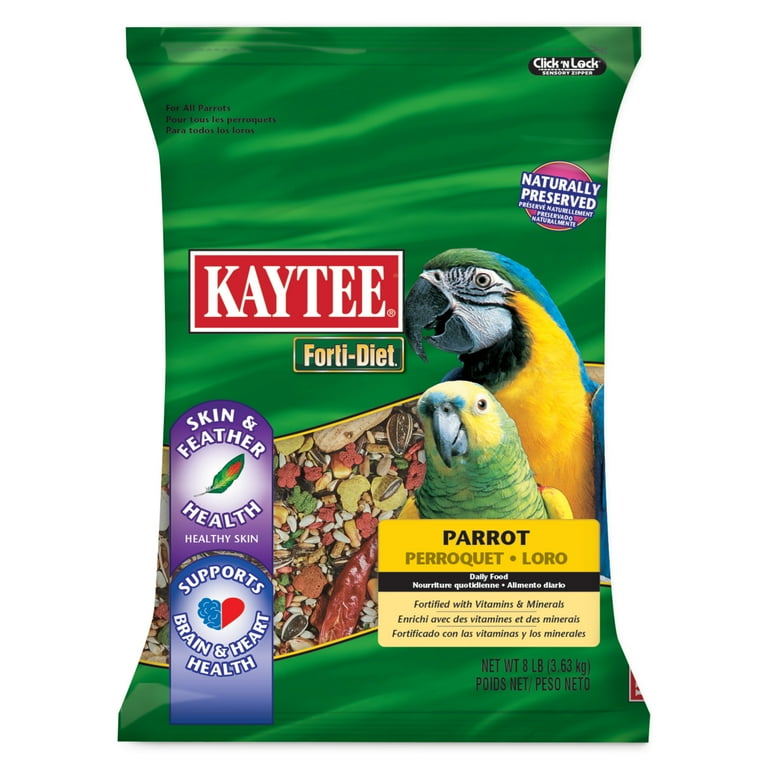 Parrot food suppliers sales