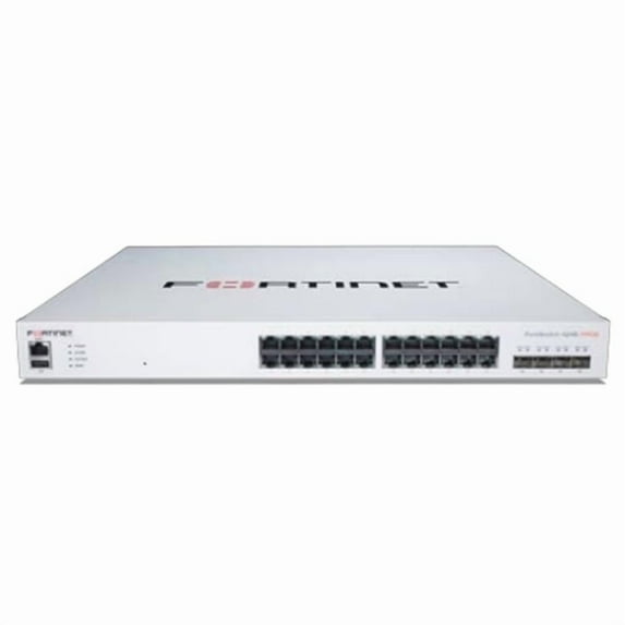 FortiSwitch FS-424E-FPOE 24-Port AFO Network Switch