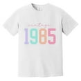 thumbnail image 1 of Fortieth Birthday Shirt for Men and Women Born in 1985 Bday Comfort Color T-Shirt, 1 of 4