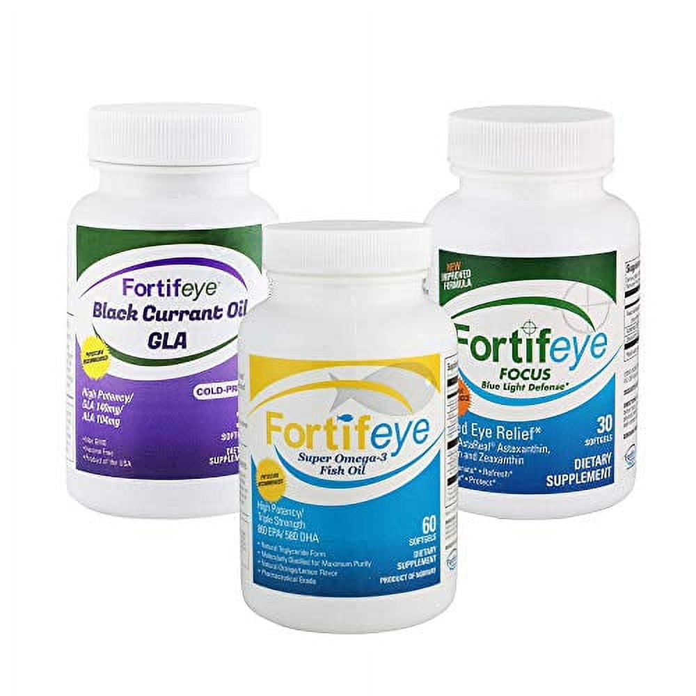 Fortifeye Vitamins Advanced Dry Eye Therapy Super Omega 3 Fish Oil