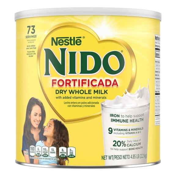 Fortificada Dry Whole Milk Powder, 4.85 lb.