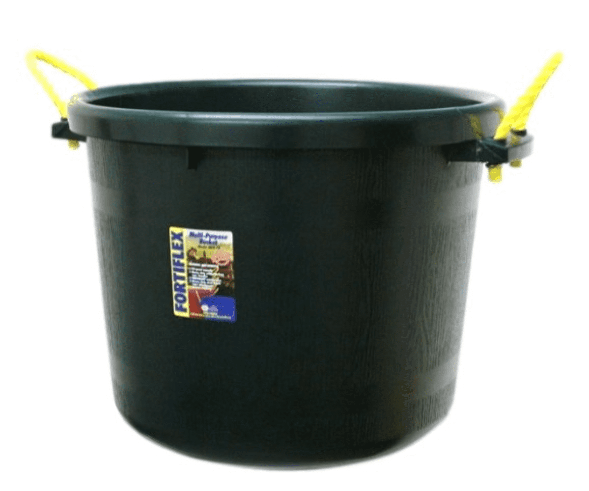 Fortiflex 17.5 gal. Large Capacity Plastic Bucket at Tractor, Plastic