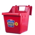 thumbnail image 1 of Fortiflex Hook Over Fence Feeder for Dogs/Cats and Horses, 16-Quart, Red, 1 of 2