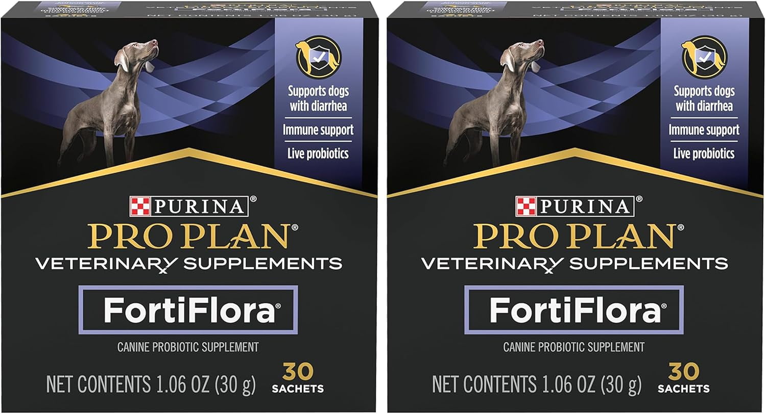 Fortiflora Probiotics for Dogs Supplement - 30 Ct. Box (2 Pack)