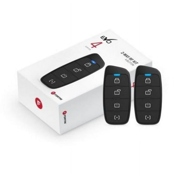 Fortin 3000 ft. 2-Way RF Kit Range 2-4-Button LED Remotes Works Transmitter with Evo-One & Evo-All
