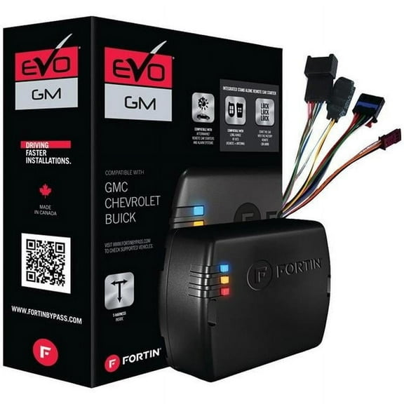 Fortin EVOGMT7 Remote Start Module & T-Harness Combo for Select GM Vehicles