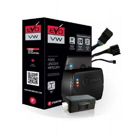 Fortin EVOVWT1 Preloaded Remote Start Module & T-Harness Combo for Volkswagen Vehicles