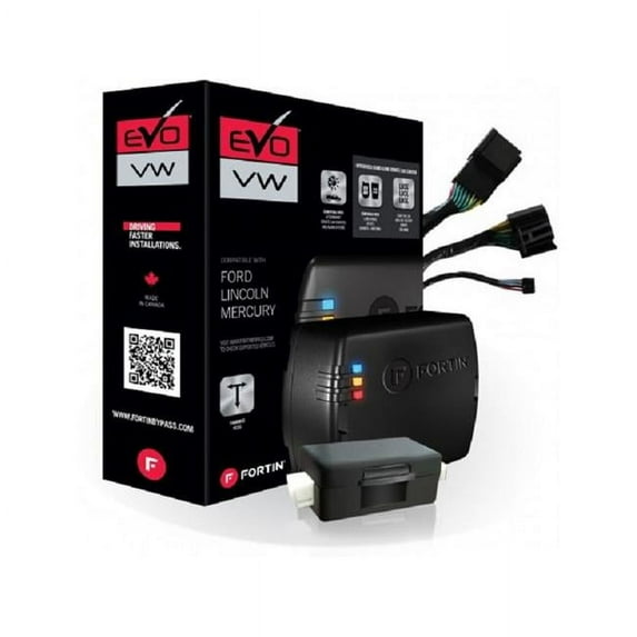 Fortin EVOVWT1 Preloaded Remote Start Module & T-Harness Combo for Volkswagen Vehicles