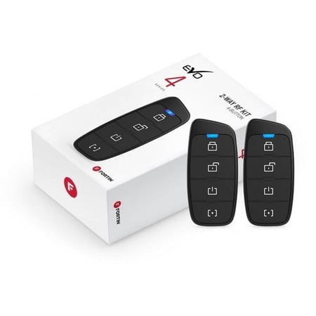Fortin F-RFK442 RF Remote Kit for 2 Way 2 x 4 Button FM 3K FT of Range