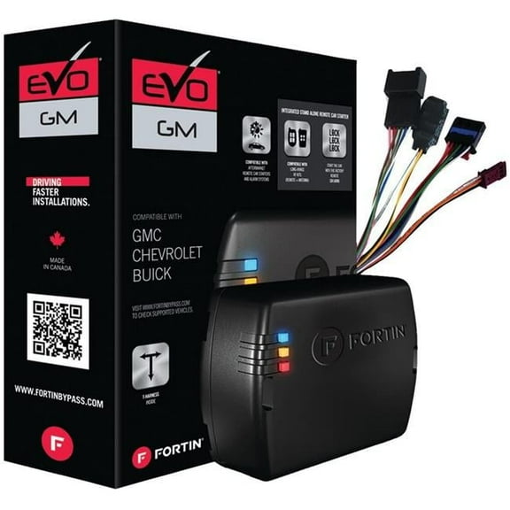 Fortin  T-Harness & Interface Kit for 2014 Up GM Vehicles Flip Key
