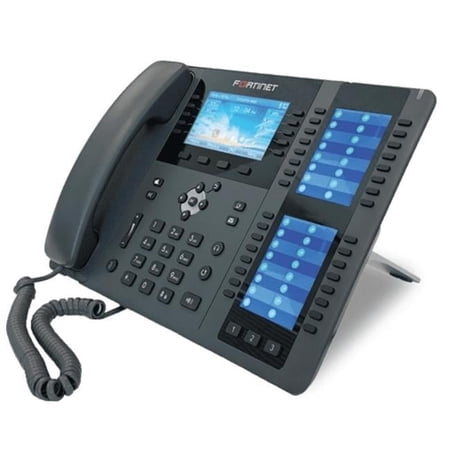Fortinet FON-575 IP Phone, Corded/Cordless, Corded, Bluetooth, Desktop, Black