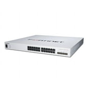 Fortinet FS-424E-FPOE Layer 3 Switch - 24 Ports - Managable - Gigabit Ethernet، 10 Gigabit Ethernet - 10/100 / 1000Base-T, 10GBase-X - 3 طبقات مدعومة - وحدات - 433.70 واط استهلاك الطاقة - Opti...