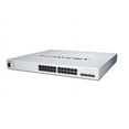 thumbnail image 1 of Fortinet FS-424E-POE Layer 3 Switch - 24 Ports - Manageable - Gigabit Ethernet, 10 Gigabit Ethernet - 10/100/1000Base-T, 10GBase-X - 3 Layer Supported - Modular - 283.50 W Power Consumption - Optic..., 1 of 3