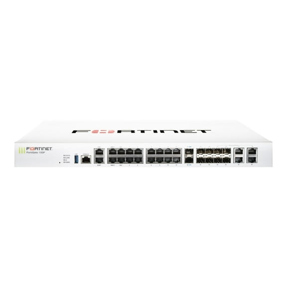 Fortinet FortiGate 101F Network Security/Firewall Appliance - 22 Port - 10GBase-X, 1000Base-T, 1000Base-X - 10 Gigabit Ethernet - AES (256-bit), SHA-256 - 500 VPN - 21 x RJ-45 - 10 Total Expansion ...