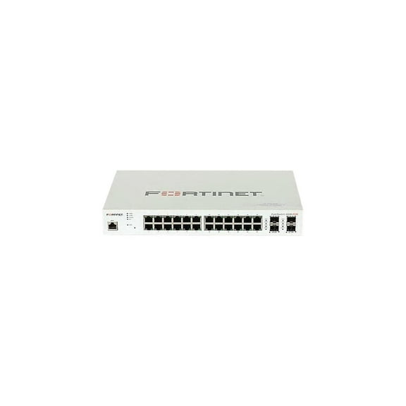 Fortinet FortiSwitch 224E-POE 28 Port Managed Gigabit SFP Rack Mountable Switch