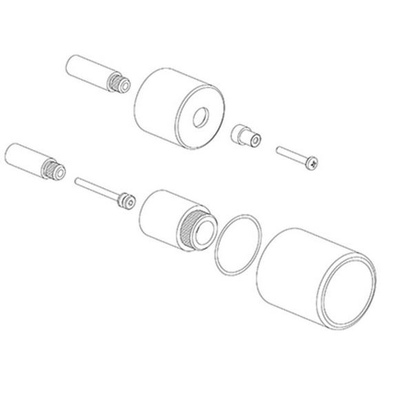 Fortis Ex69189 Extension Kit For Valve Trims - Chrome