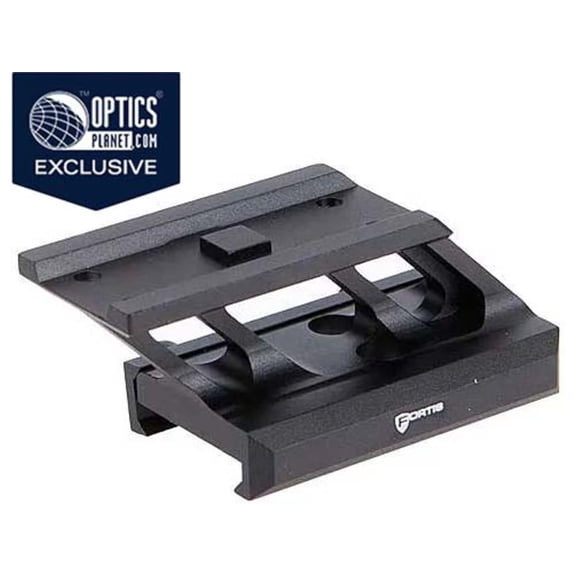 Fortis Manufacturing F1 Optics Mount - Absolute Co-Witness, Black