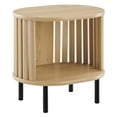 thumbnail image 1 of Modway Fortitude Wood Side Table with Open Center Storage in Oak, 1 of 3