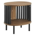 thumbnail image 1 of Fortitude Side Table Walnut Black, 1 of 3