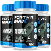 Fortivir Max Advanced Formula Pills All Natural FortivirMax Vitamum Supplement 180 Capsules