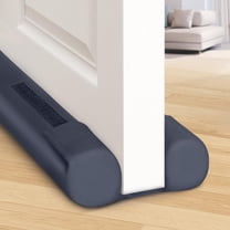 Fortjoy Door Draft Stopper Covers Gaps up to 2.36", Draft Stopper for Bottom of Door Soundproof, Windproof, Dustproof, Block Light, Insect Resistant, Under Door Draft Stopper 38 Inch (Grey)