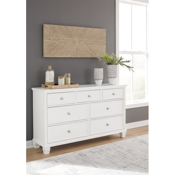 Ashley Furniture Fortman White Dresser
