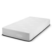 Fortnight 6" Medium, Full XL Gel-Infused Memory Foam Mattress with White Strech Knit Cover