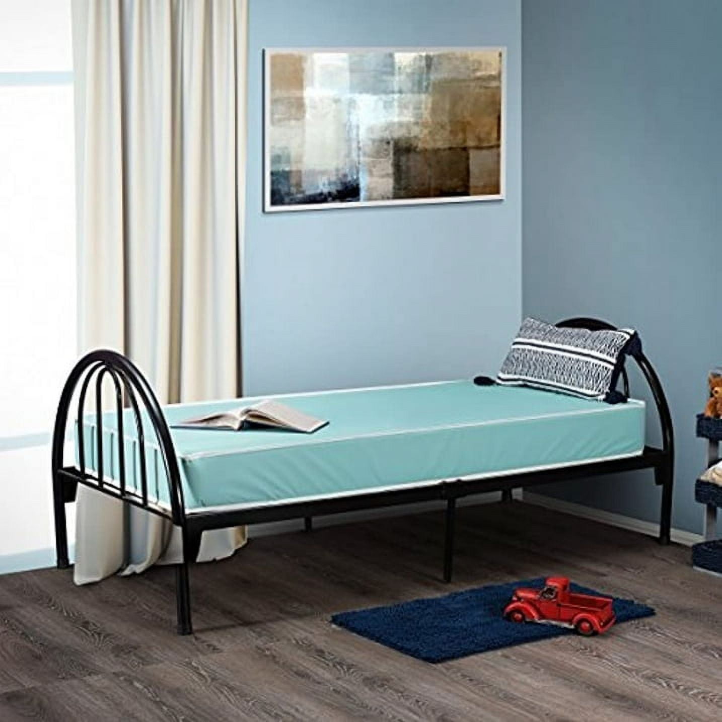 Twin Gel Memory Foam Water Resistant Vinyl Mattress