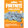 thumbnail image 1 of Fortnite 13,500 V-bucks Gift Card [Physical Card], 1 of 2